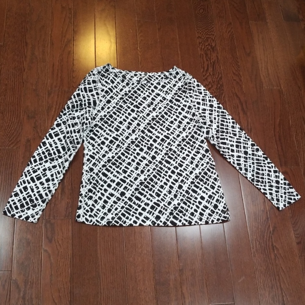 Calvin Klein Geometric Print Top